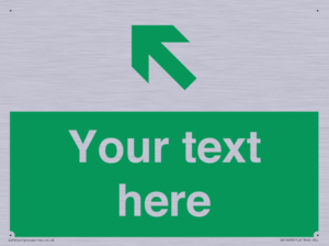 Custom Safe condition: Green Up left arrow